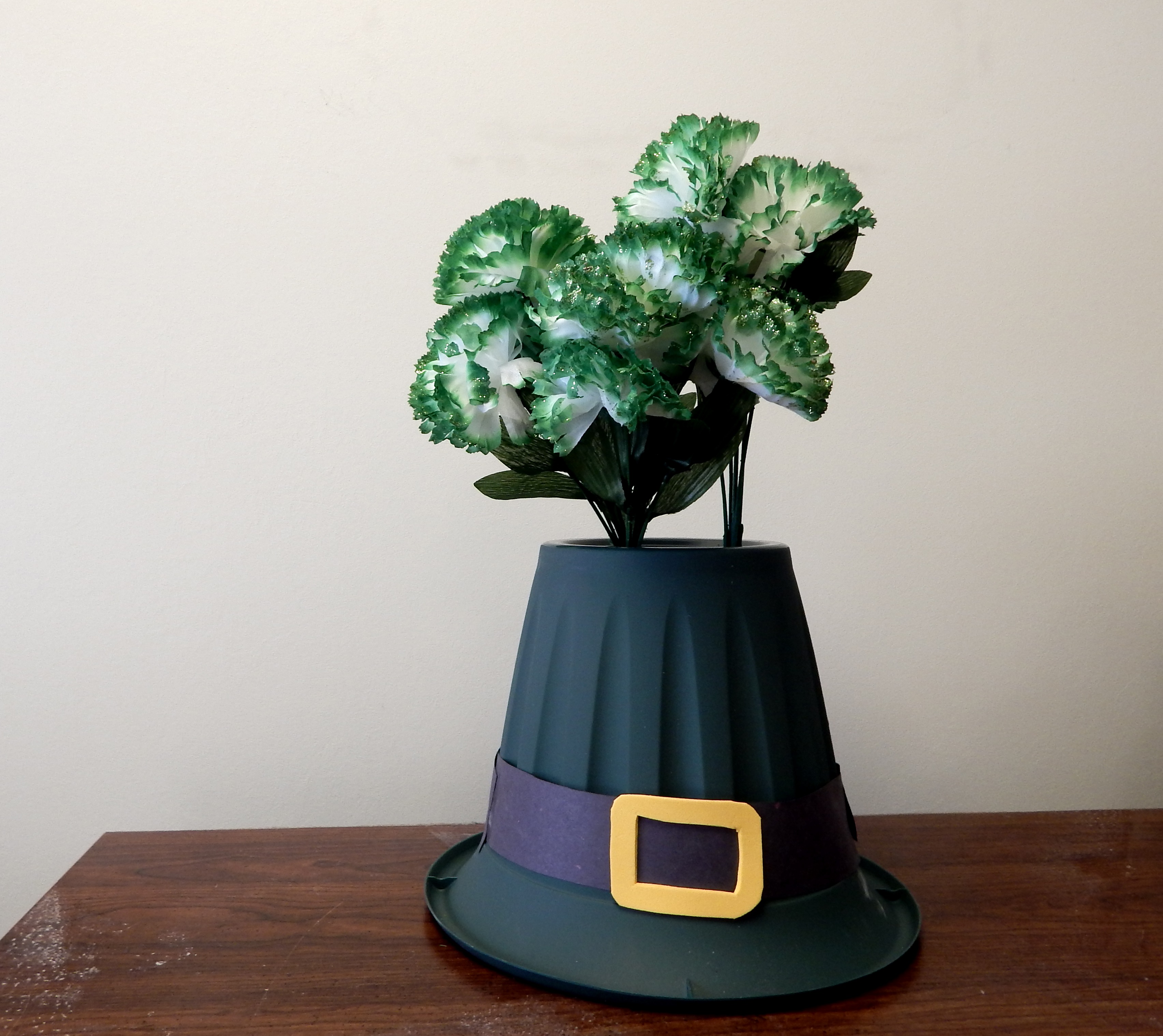 Leprechaun hat planter shop