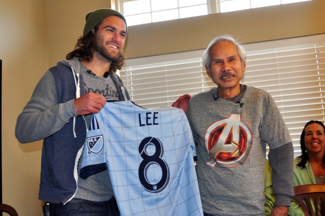 graham zusi surprises terminally ill fan