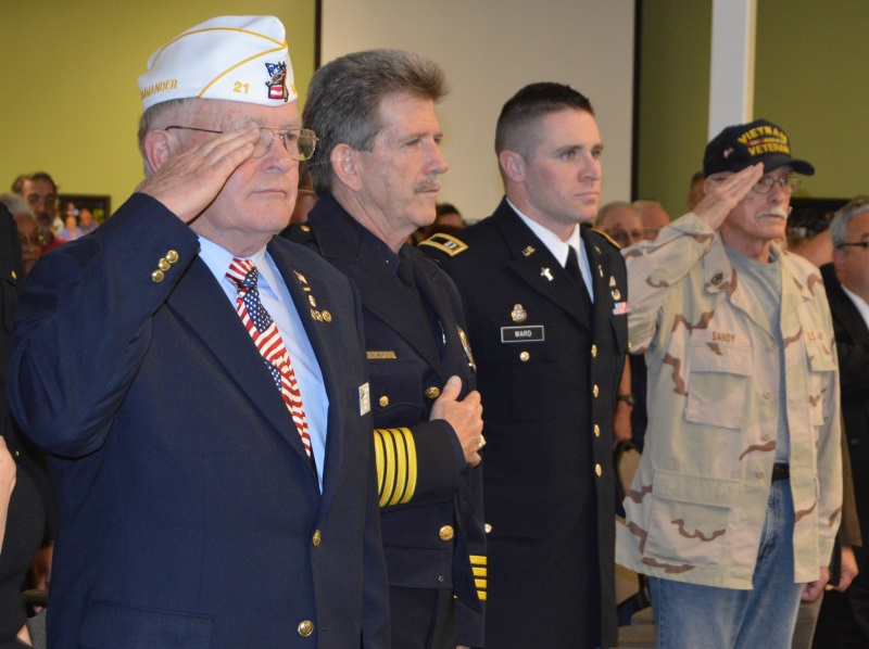 veteran recognition ceremony