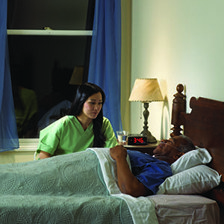 CHF patient in hospice