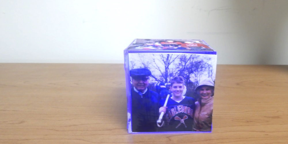 photo cube dementia craft