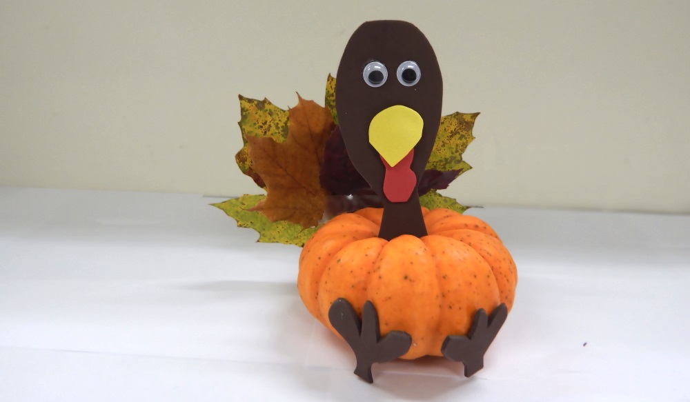 turkey pumpkin dementia craft