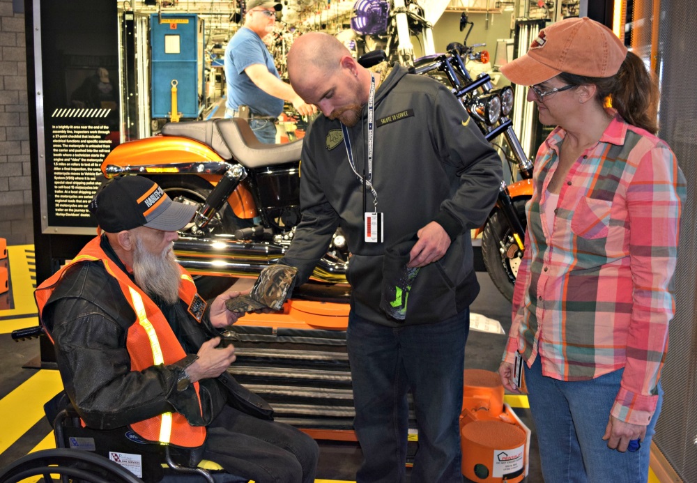 harley factory team gift of a day