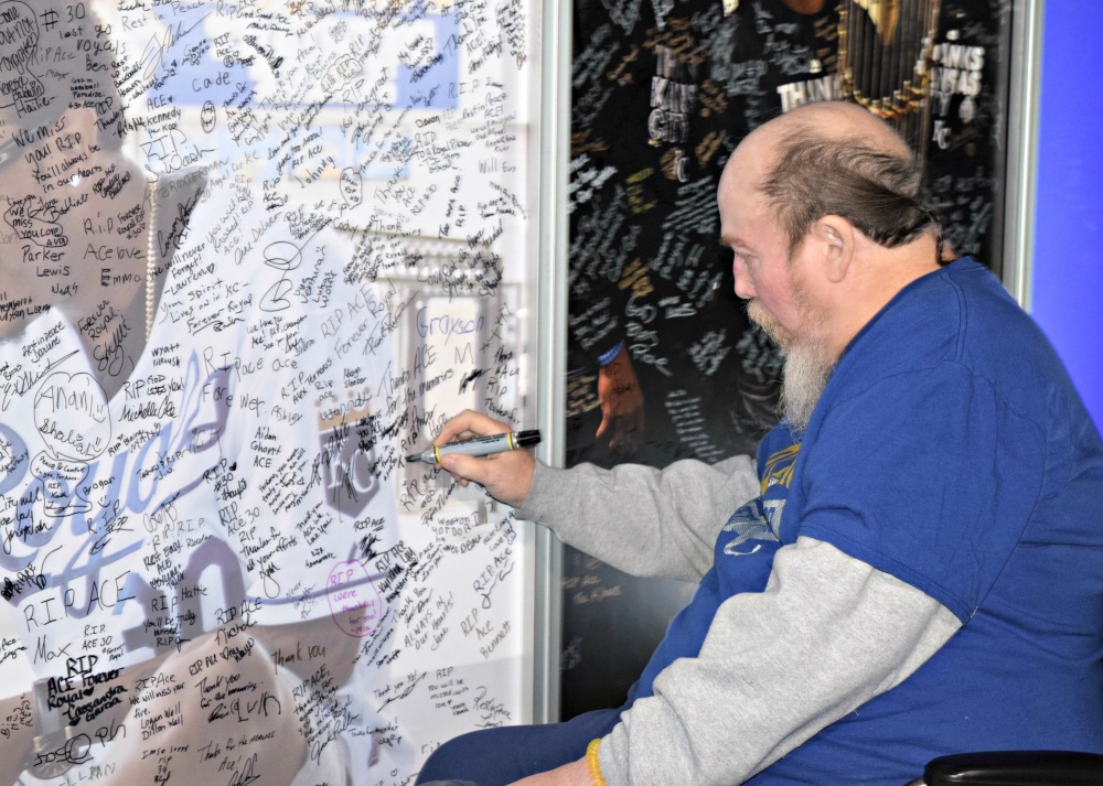 Yordano Ventura Memorial Wall