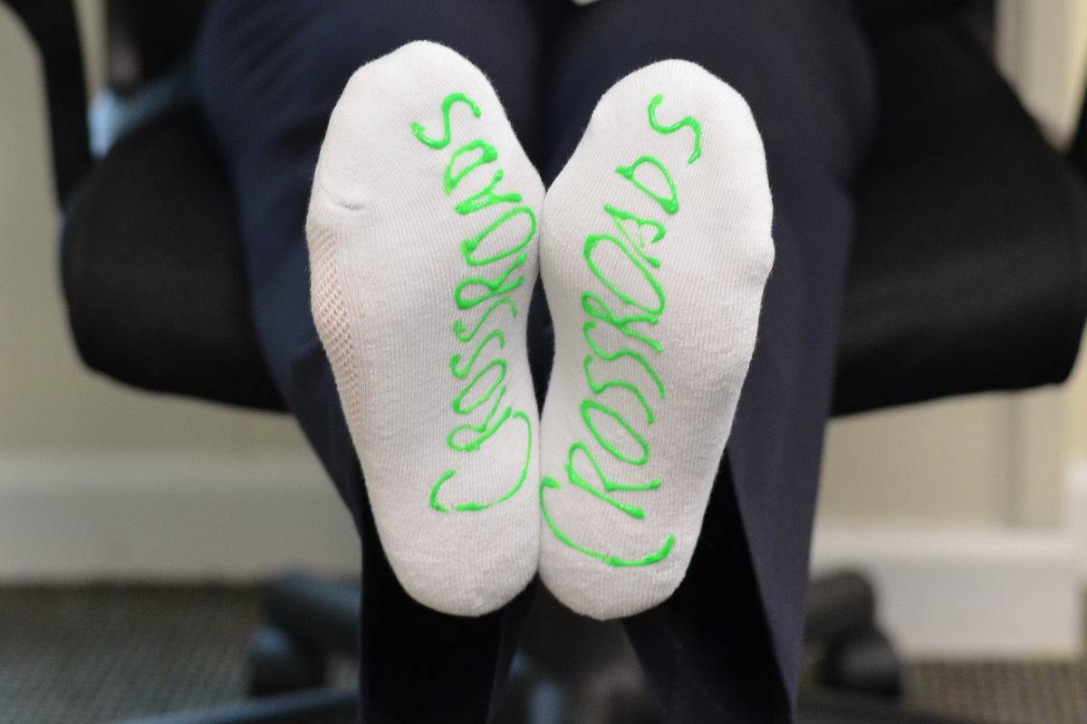 non slip socks dementia craft