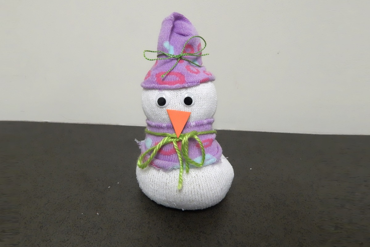 Sock Snowman Activities for Dementia Patients