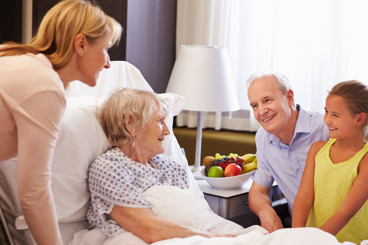 first hospice visit