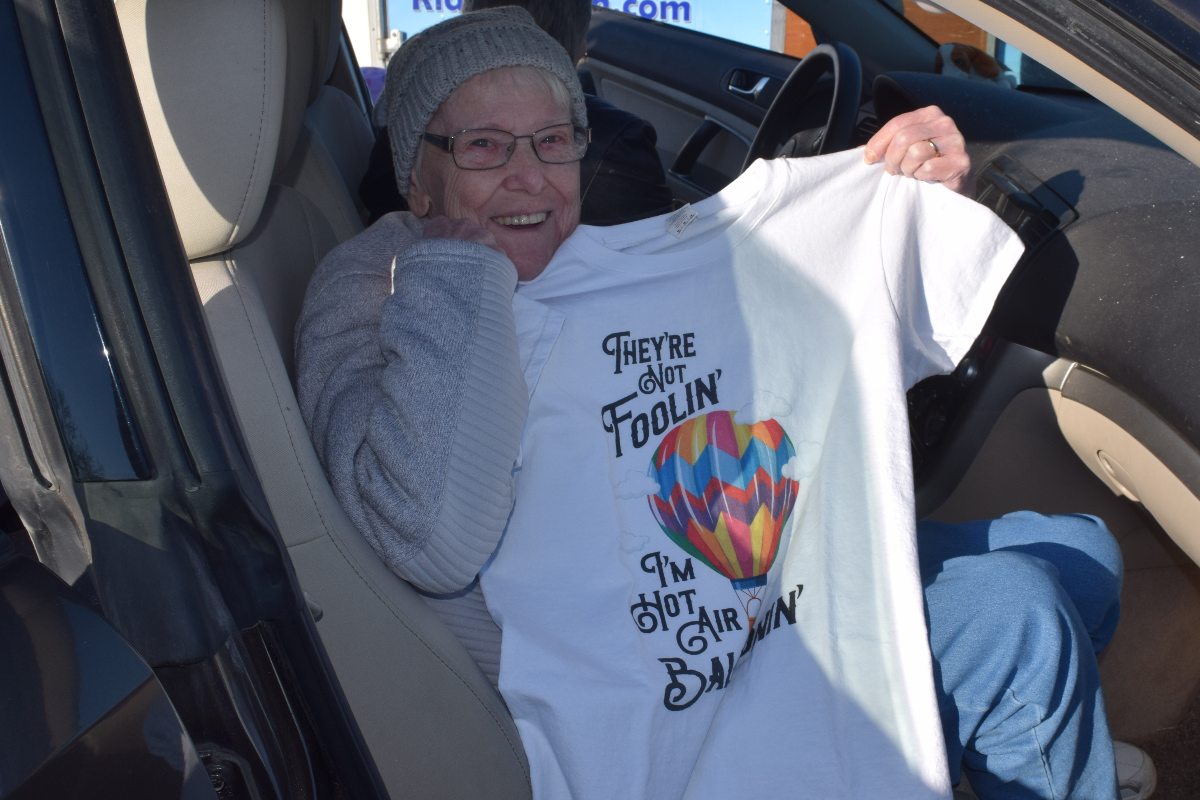 Hot Air Balloon Gift of a Day