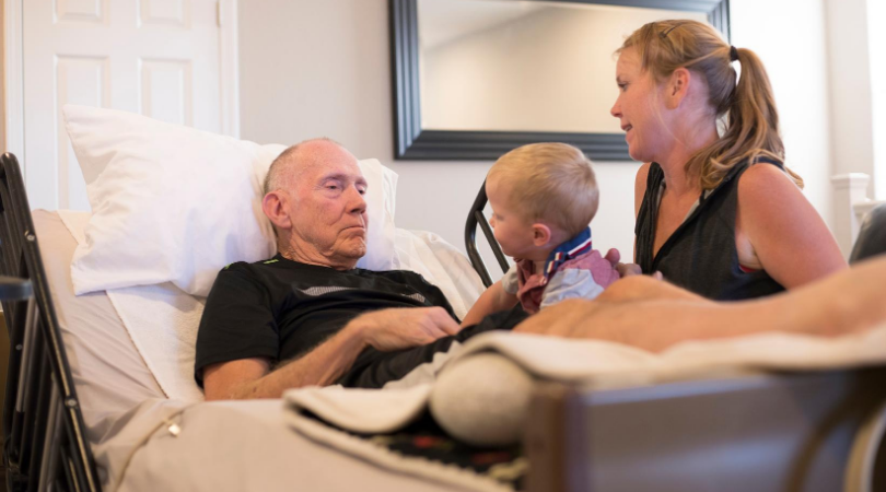 family at end of life