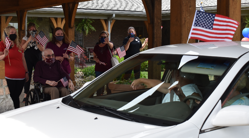 veterans car parade