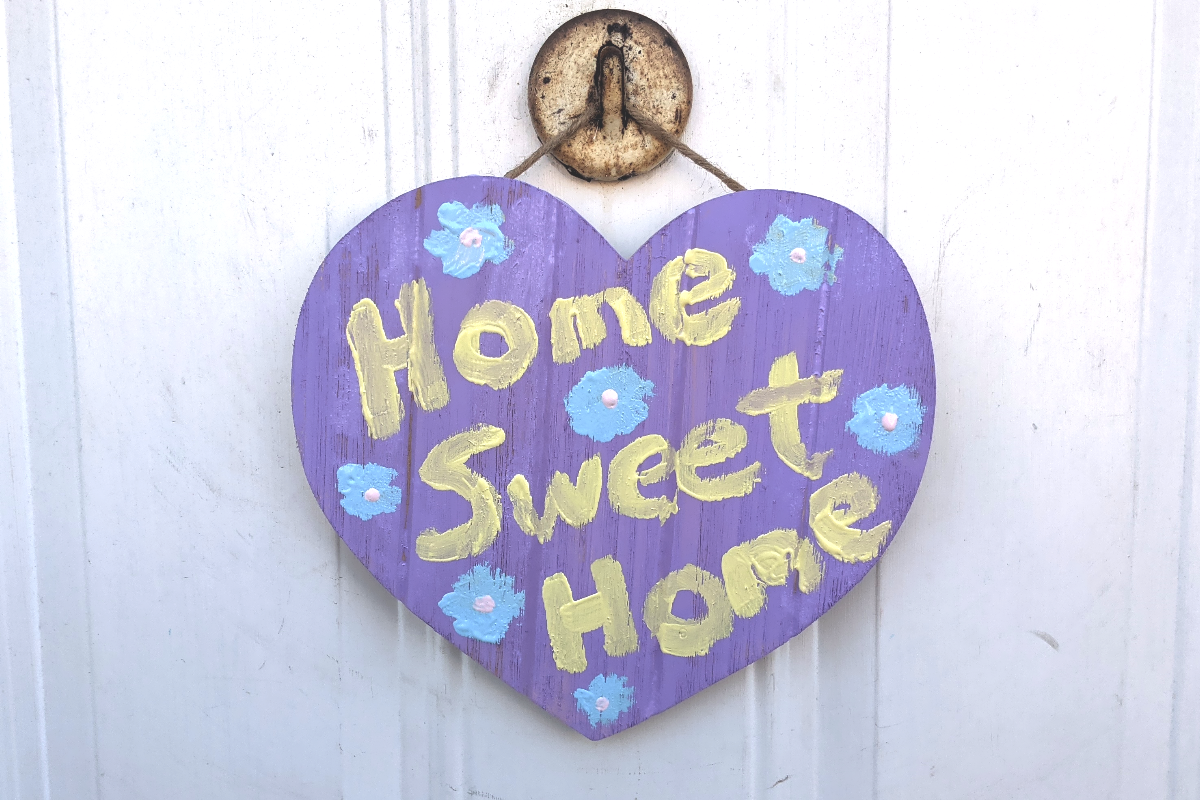 spring door sign