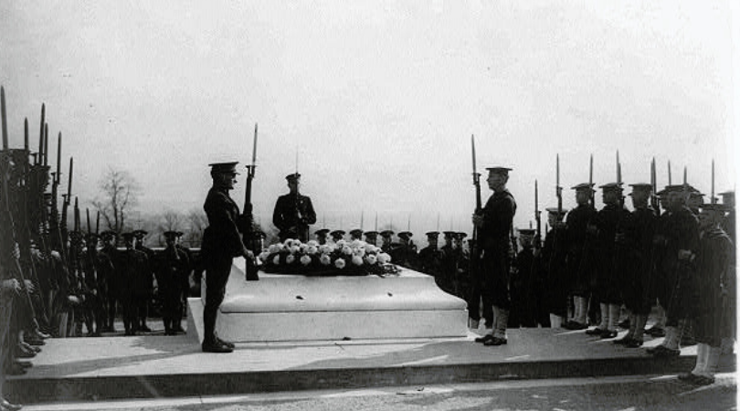 tomb of the unknown soldier 1921