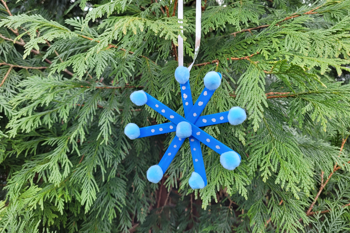 snowflake ornament craft