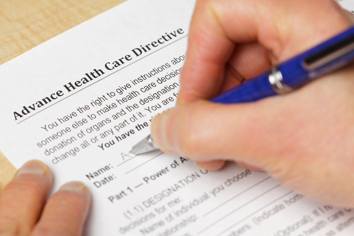 complete an advance directive